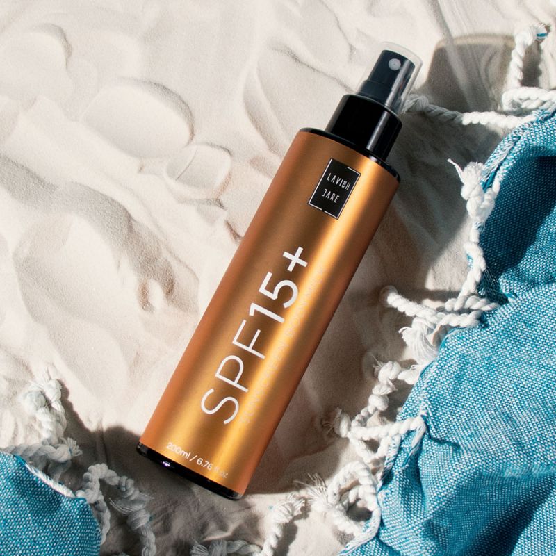 Sunscreen Body and Face Lotion SPF 15, alternate angle