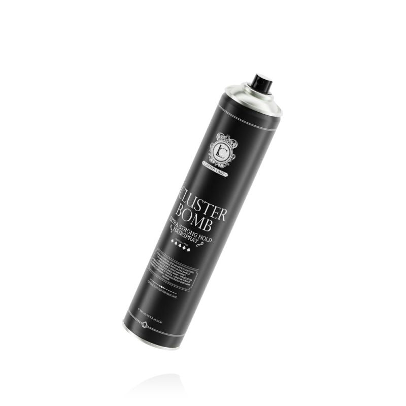 Cluster Bomb Hairspray - 500ml, tilted angle