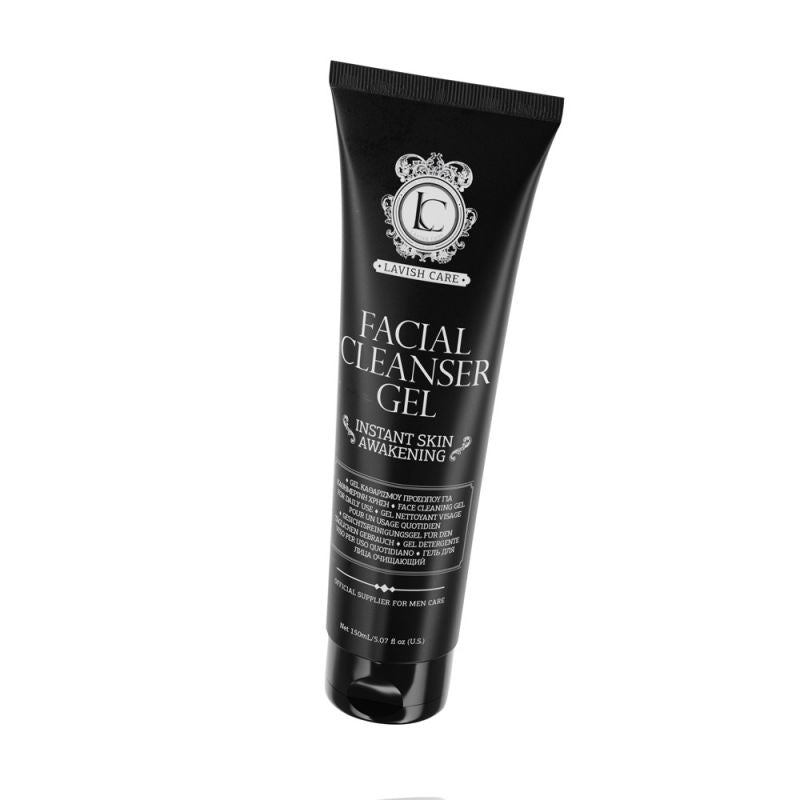 Facial Cleanser Gel - 150ml, tilted angle