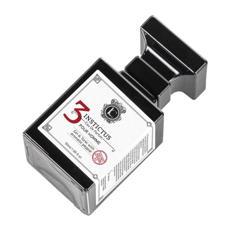 No3 - INSTICTUS Eau De Parfum - 50ml, tilted angle