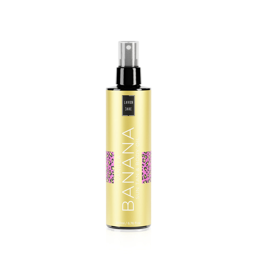 VANILLA BANANA SUN TAN & BODY OIL - 200ml
