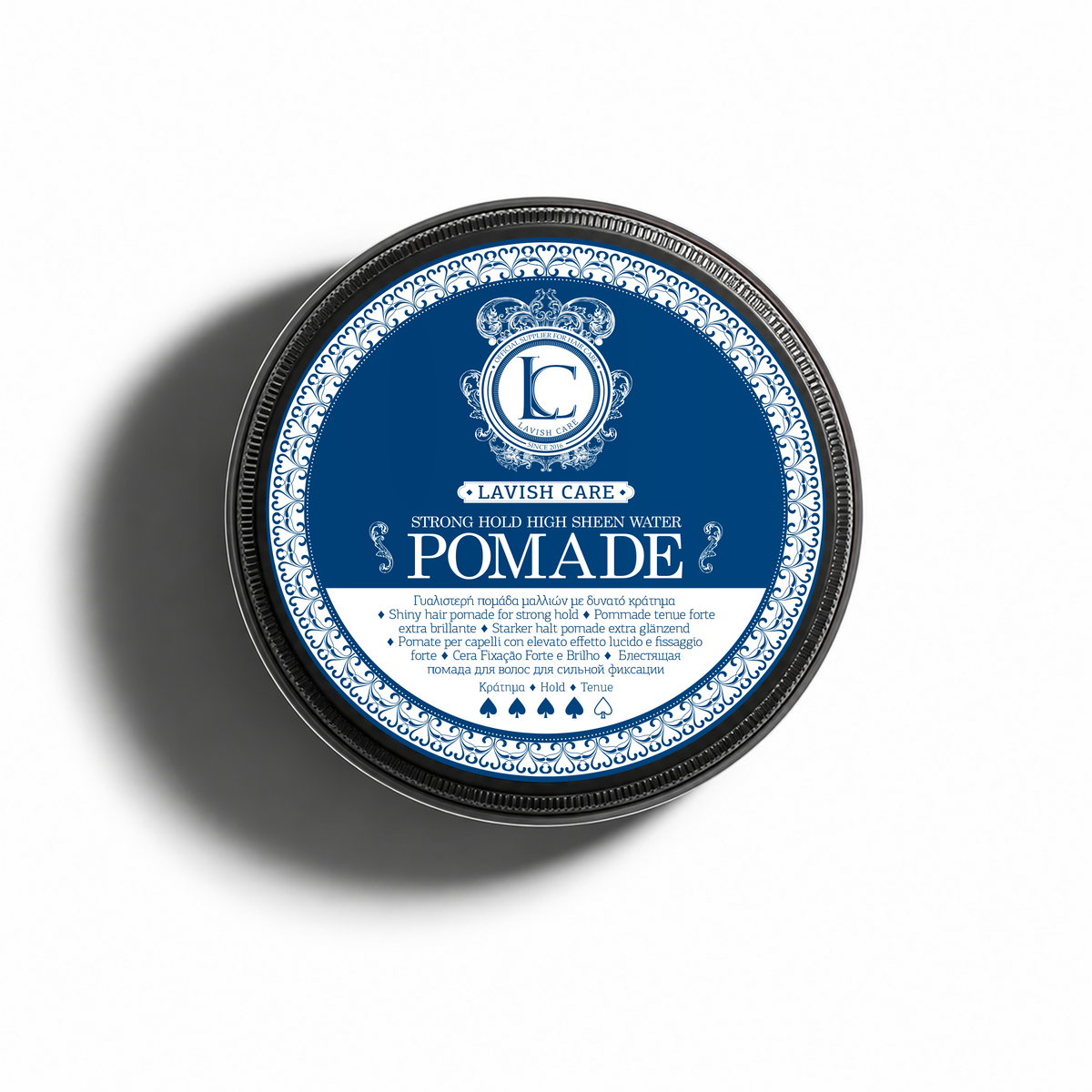 Strong Hold High Sheen Water Pomade - 100g