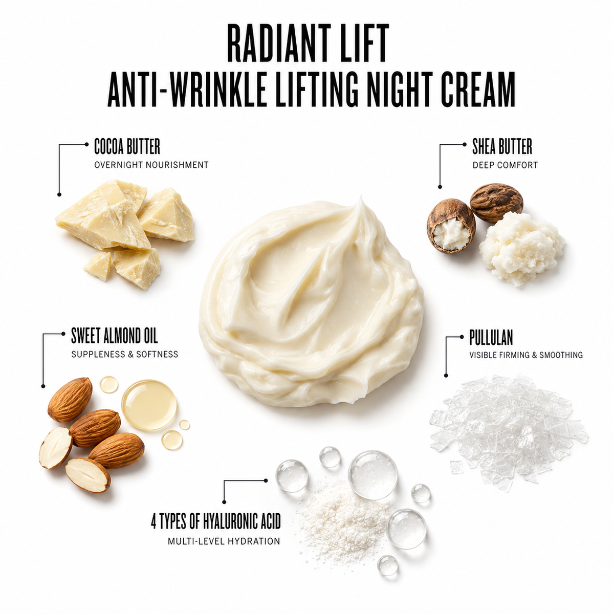 Radiant Lift - Anti-Wrinkle Lifting Cream Night - 50ml
