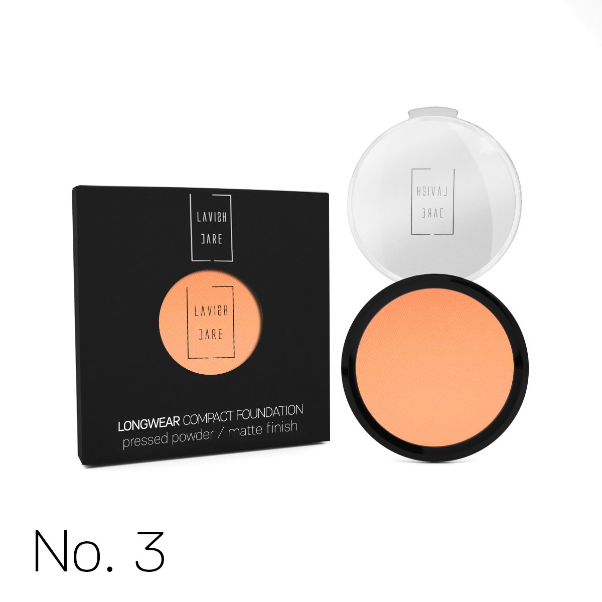 Longwear Compact Foundation - No 3