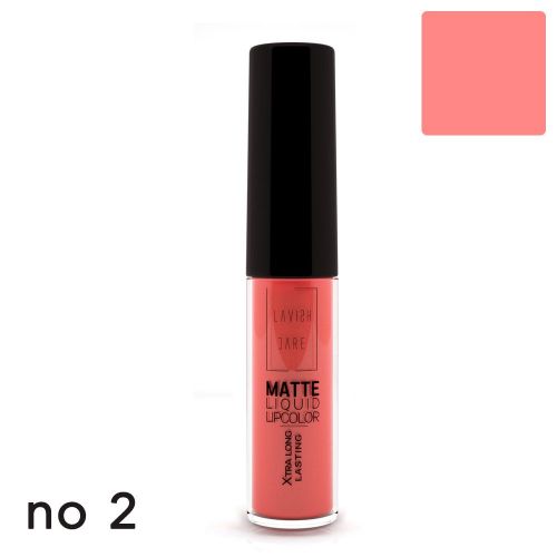 Matte Liquid Lipcolor No 2 - Xtra Long Lasting - Lavish Care