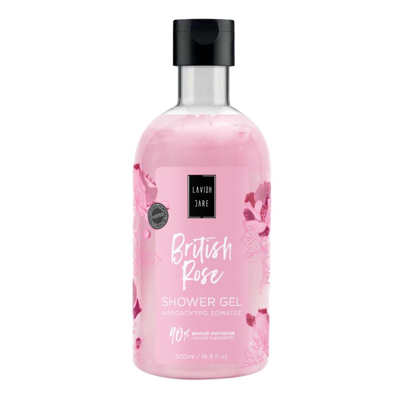 Shower gel - British Rose 500ml